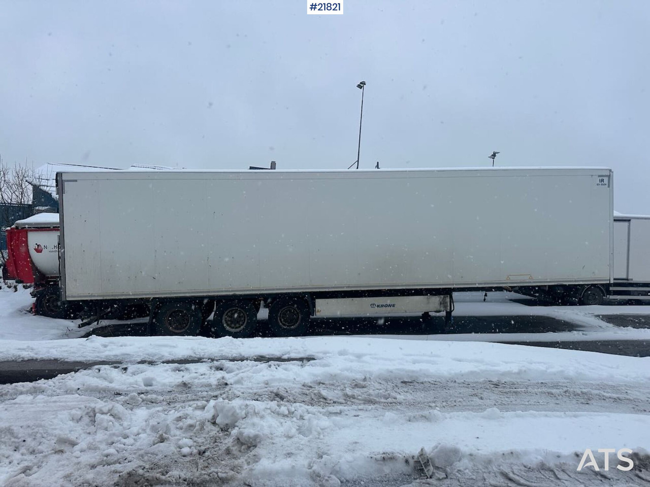 Krone 2018 Krone 3 akslet thermohenger m/ carrier aggregat - Прицеп: фото 3 Krone 2018 Krone 3 akslet thermohenger m/ carrier aggregat - Прицеп: фото 3