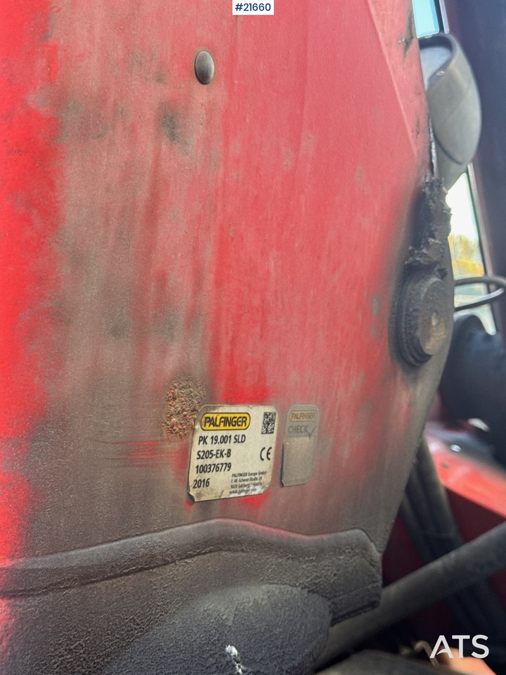 Автоманипулятор Renault Renault T380 6x2 Kranbil m/ 19 t/m Palfinger: фото 20