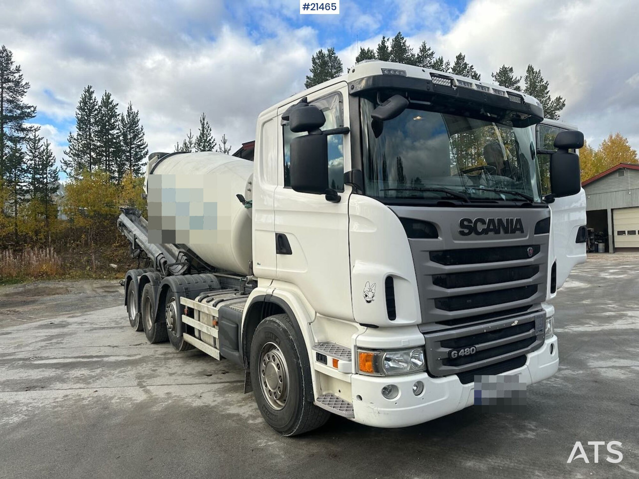 Scania G480 - Автобетоносмеситель: фото 2 Scania G480 - Автобетоносмеситель: фото 2
