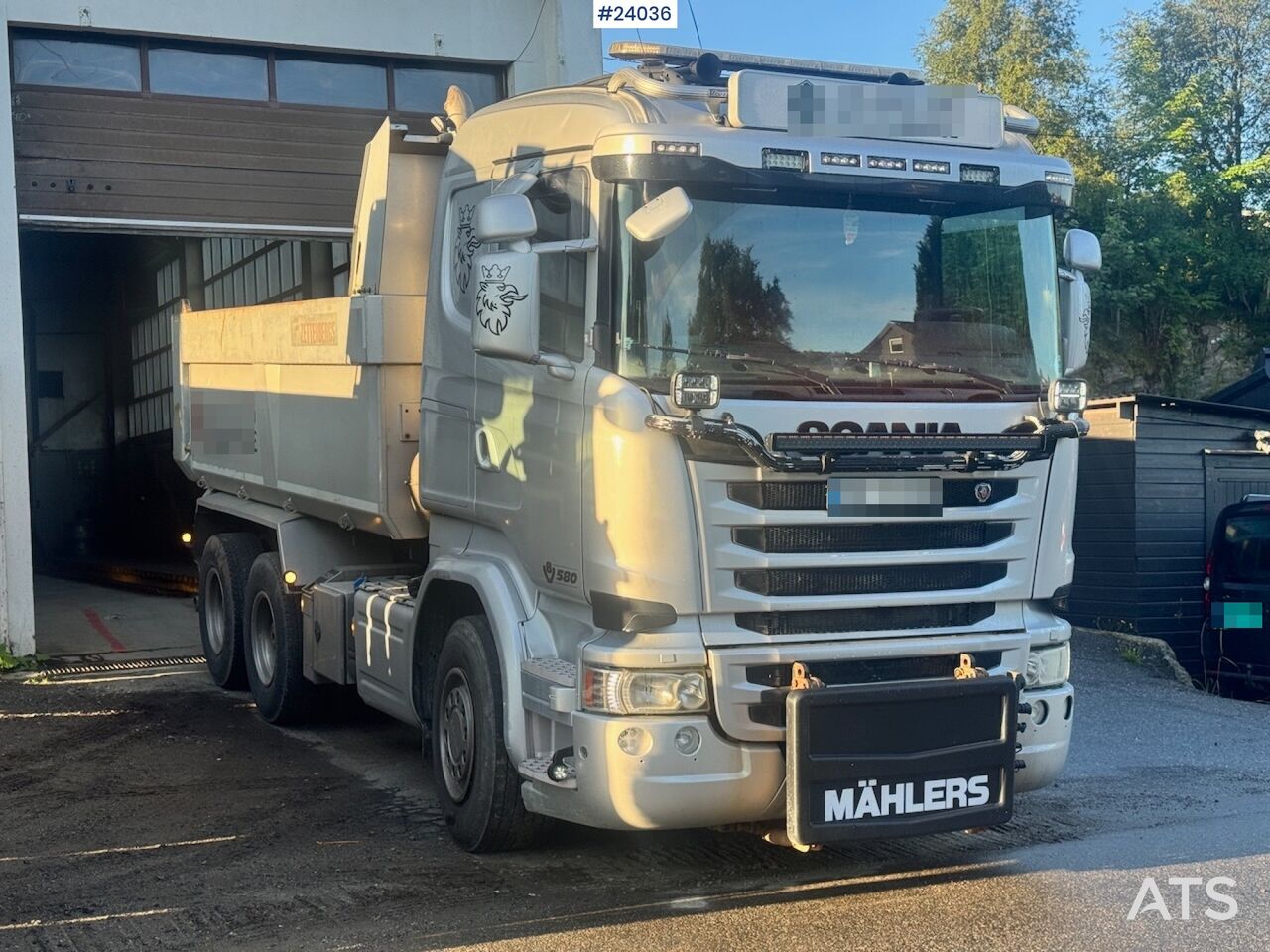 Scania R580 - Самосвал: фото 2 Scania R580 - Самосвал: фото 2