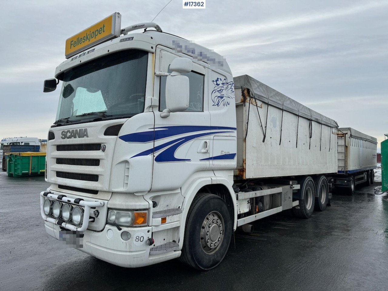 Scania Scania R620 kornbil m/ Hengsrød påbygg - Грузовик с закрытым кузовом: фото 1 Scania Scania R620 kornbil m/ Hengsrød påbygg - Грузовик с закрытым кузовом: фото 1