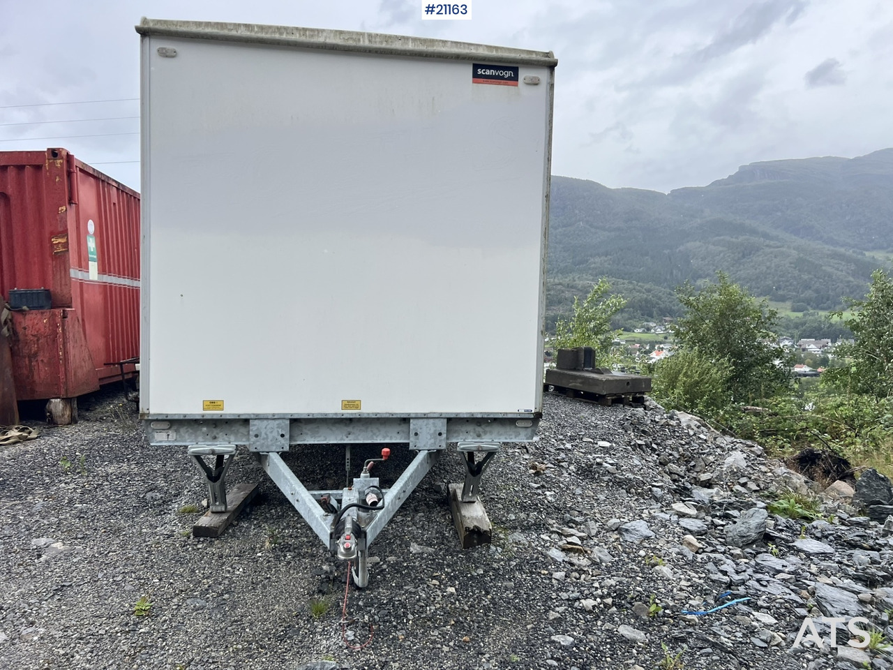 Scanvogn Boligbrakke - Жилой контейнер, Прицеп: фото 4 Scanvogn Boligbrakke - Жилой контейнер, Прицеп: фото 4