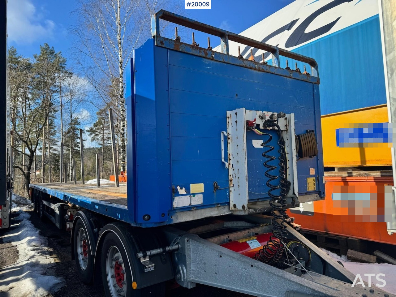 Schmitz Rettsemi - Полуприцеп бортовой/ Платформа: фото 1 Schmitz Rettsemi - Полуприцеп бортовой/ Платформа: фото 1
