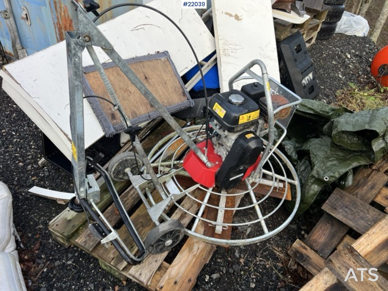 Затирочная машина по бетону Swepac TR 950R: фото 9