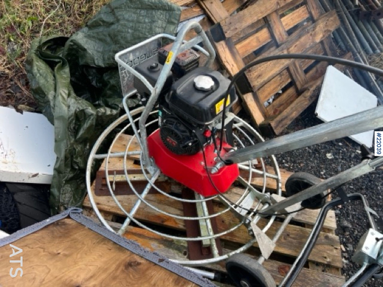 Затирочная машина по бетону Swepac TR 950R: фото 7