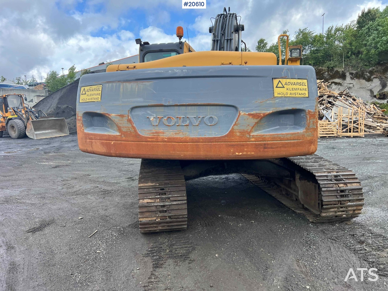 Экскаватор Volvo EC240B: фото 8