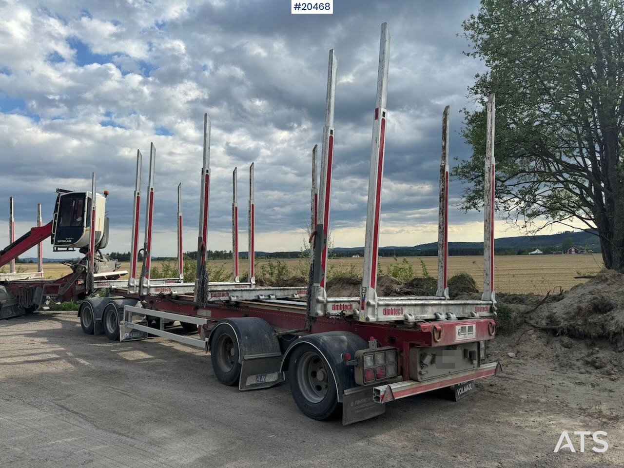 Лесовоз Volvo FH750: фото 41