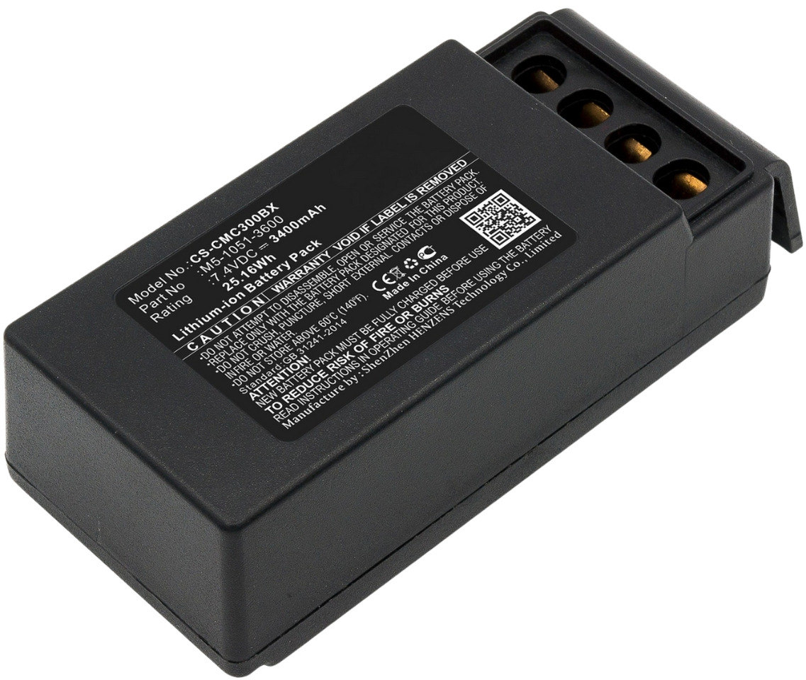 Cavotec compatible battery M5-1051-3601(3400mAh ) - Аккумулятор для Кранов-манипуляторов: фото 2 Cavotec compatible battery M5-1051-3601(3400mAh ) - Аккумулятор для Кранов-манипуляторов: фото 2