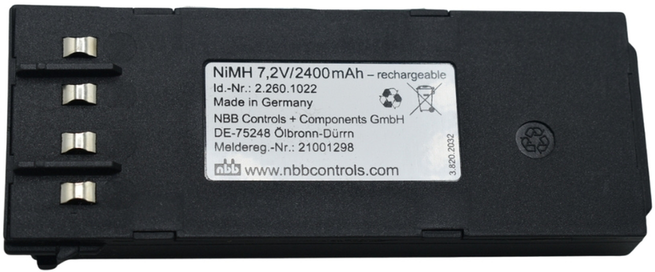 Original battery Nbb Nano/Hiab 9847669 - Аккумулятор для Кранов-манипуляторов: фото 3 Original battery Nbb Nano/Hiab 9847669 - Аккумулятор для Кранов-манипуляторов: фото 3
