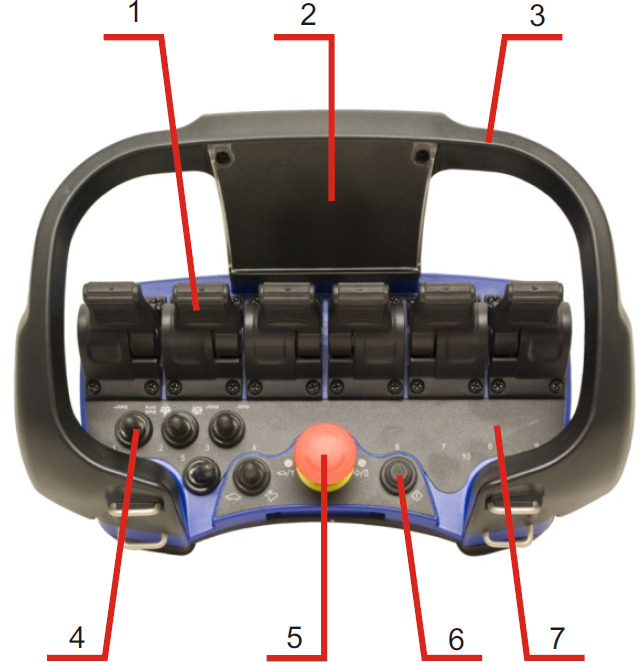 Spring switch with rubber protection Scanreco RC400 - Электрическая система для Кранов-манипуляторов: фото 1 Spring switch with rubber protection Scanreco RC400 - Электрическая система для Кранов-манипуляторов: фото 1