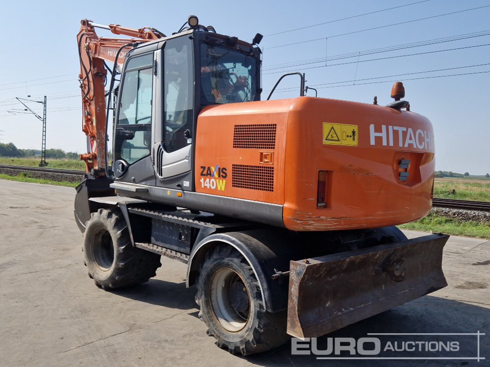 2009 Hitachi ZX140W-3 - Колёсный экскаватор: фото 3 2009 Hitachi ZX140W-3 - Колёсный экскаватор: фото 3