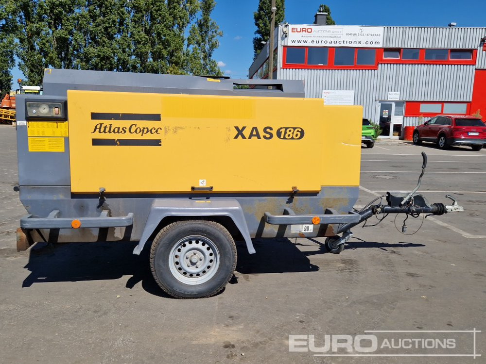 2012 Atlas Copco XAS186 375CFM - Воздушный компрессор: фото 5 2012 Atlas Copco XAS186 375CFM - Воздушный компрессор: фото 5