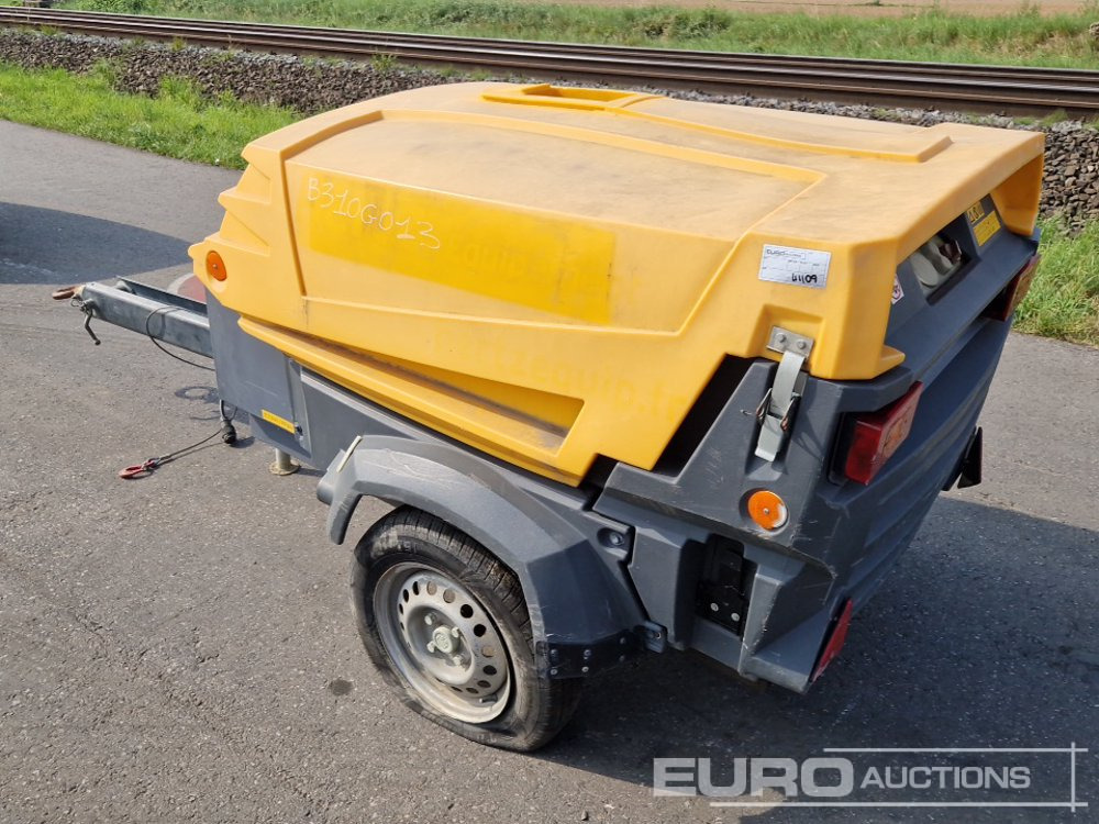 2014 Atlas Copco XAS37KD 78CFM - Воздушный компрессор: фото 2 2014 Atlas Copco XAS37KD 78CFM - Воздушный компрессор: фото 2