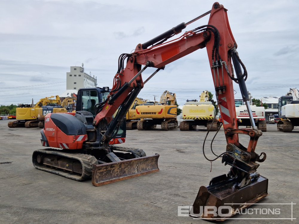2014 Kubota KX080-4 - Мини-экскаватор: фото 3 2014 Kubota KX080-4 - Мини-экскаватор: фото 3