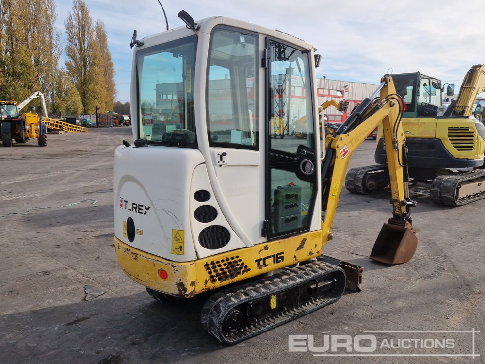 2014 Terex TC16 - Мини-экскаватор: фото 4 2014 Terex TC16 - Мини-экскаватор: фото 4