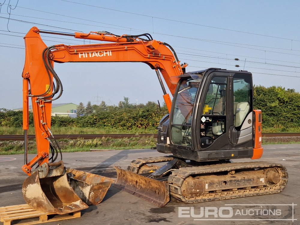 2016 Hitachi ZX85US-5A - Мини-экскаватор: фото 1 2016 Hitachi ZX85US-5A - Мини-экскаватор: фото 1