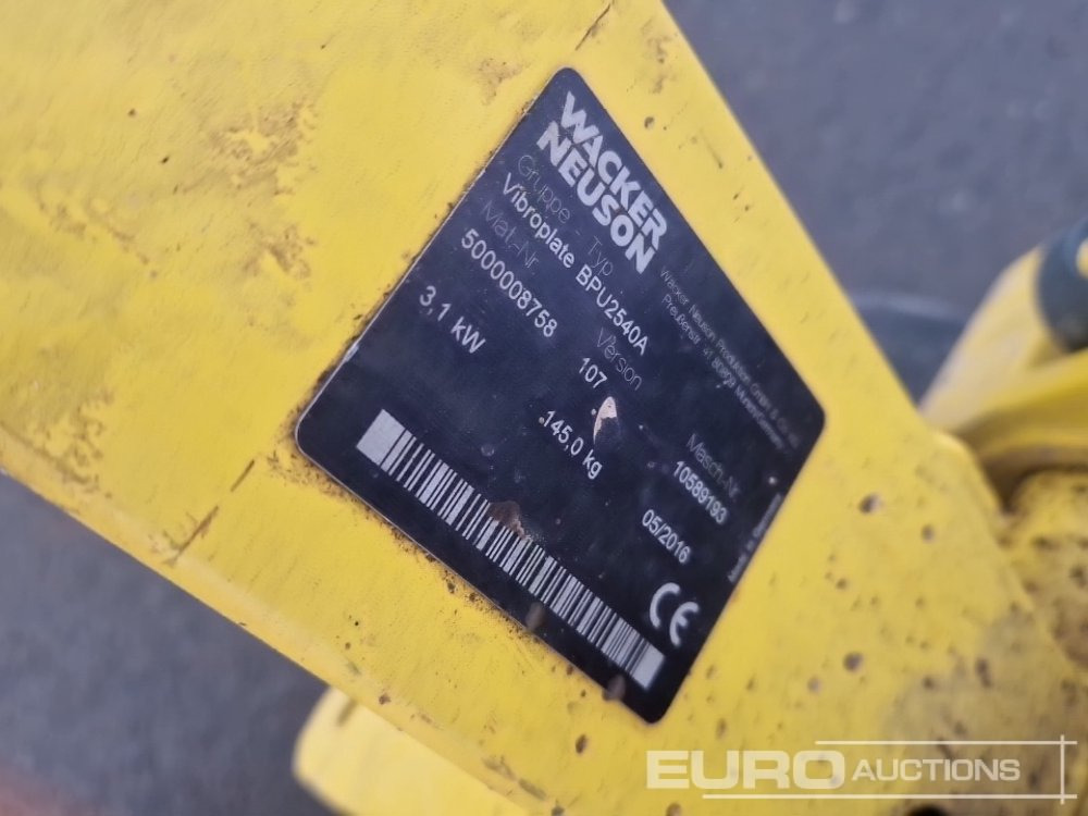 Виброплита 2016 Wacker Neuson BPU2540A: фото 14 Виброплита 2016 Wacker Neuson BPU2540A: фото 14