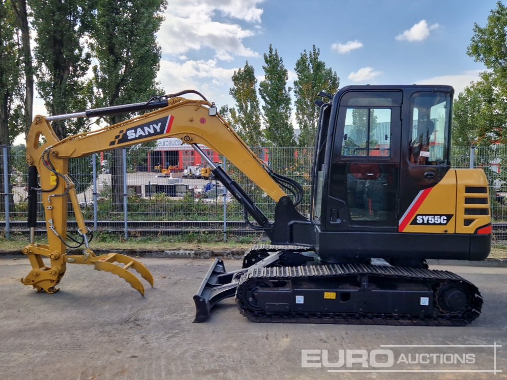 2018 Sany SY55C - Мини-экскаватор: фото 2 2018 Sany SY55C - Мини-экскаватор: фото 2