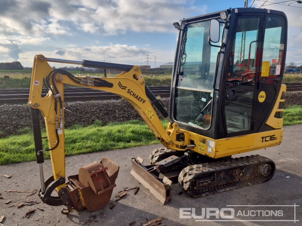 2018 Terex TC16 - Мини-экскаватор: фото 1 2018 Terex TC16 - Мини-экскаватор: фото 1