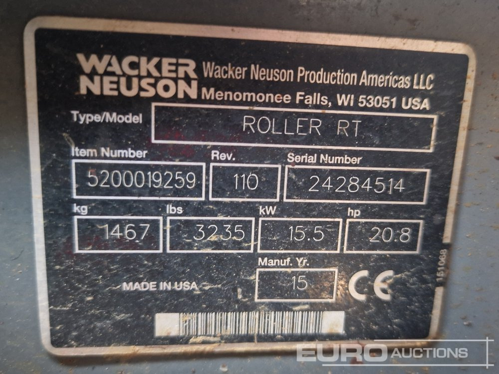 Асфальтоукладочная техника 2018 Wacker Neuson RTSC3: фото 16