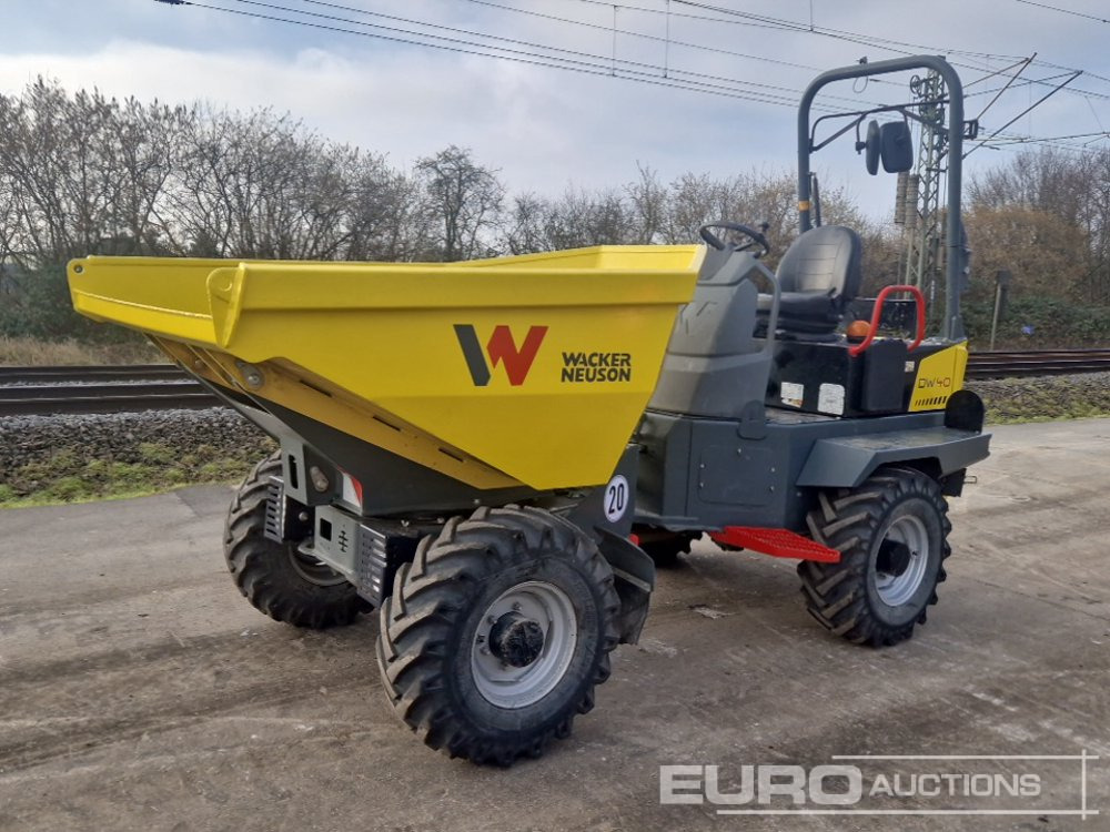 2021 Wacker Neuson DW40 - Мини-самосвал: фото 1 2021 Wacker Neuson DW40 - Мини-самосвал: фото 1