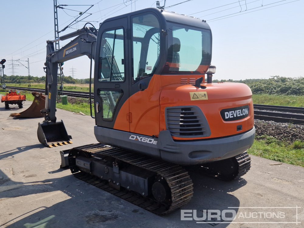 2024 Develon DX60E - Мини-экскаватор: фото 3 2024 Develon DX60E - Мини-экскаватор: фото 3
