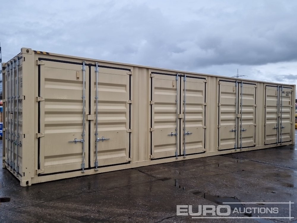 2025 40' HQ Container, One Side 4 Doors, One End Door - Морской контейнер: фото 1 2025 40' HQ Container, One Side 4 Doors, One End Door - Морской контейнер: фото 1