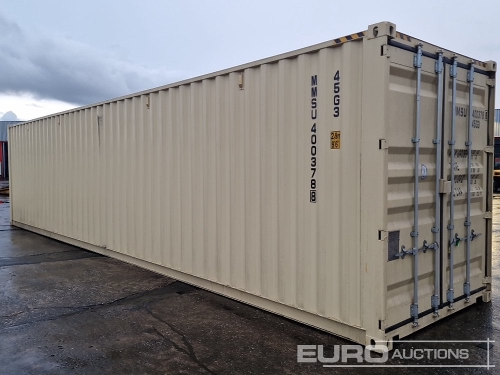 2025 40' HQ Container, One Side 4 Doors, One End Door - Морской контейнер: фото 4 2025 40' HQ Container, One Side 4 Doors, One End Door - Морской контейнер: фото 4
