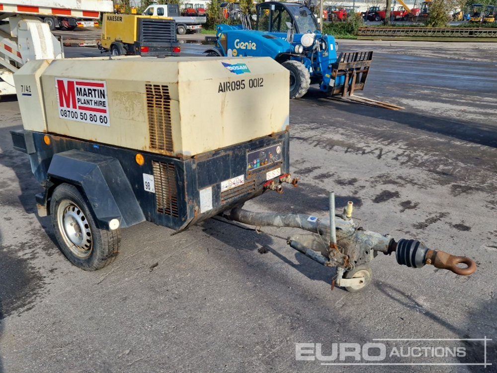 Doosan 7/41 140CFM - Воздушный компрессор: фото 4 Doosan 7/41 140CFM - Воздушный компрессор: фото 4