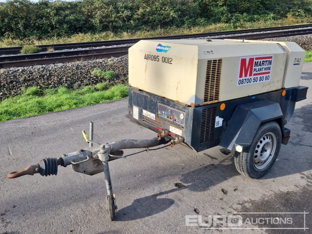 Doosan 7/41 140CFM - Воздушный компрессор: фото 1 Doosan 7/41 140CFM - Воздушный компрессор: фото 1