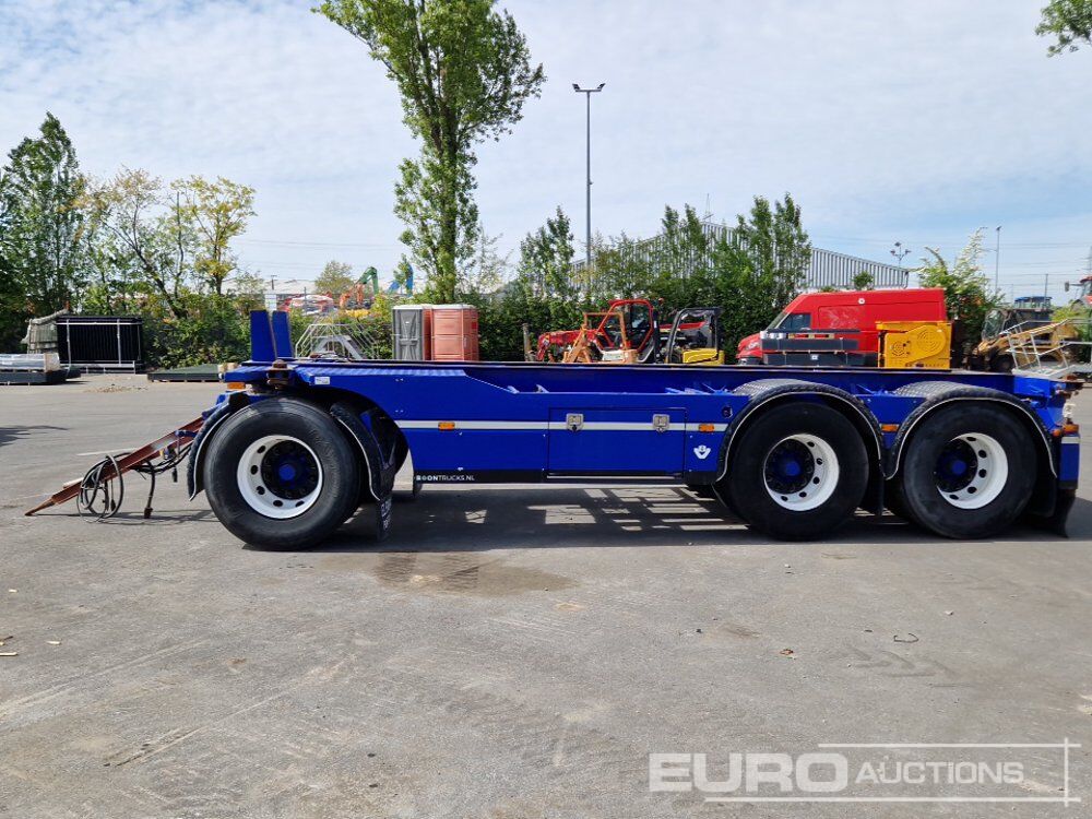 Floor Tri Axle Container Chassis Trailer (Dutch Export Reg. Doc) - Шасси прицеп: фото 2 Floor Tri Axle Container Chassis Trailer (Dutch Export Reg. Doc) - Шасси прицеп: фото 2