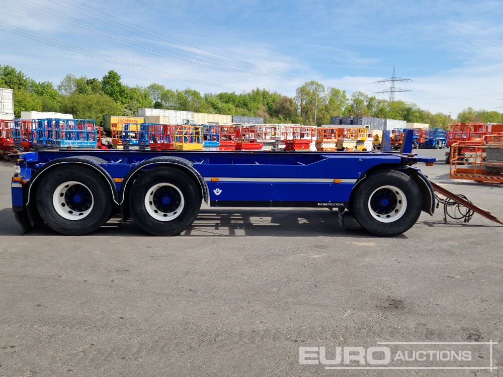 Floor Tri Axle Container Chassis Trailer (Dutch Export Reg. Doc) - Шасси прицеп: фото 5 Floor Tri Axle Container Chassis Trailer (Dutch Export Reg. Doc) - Шасси прицеп: фото 5