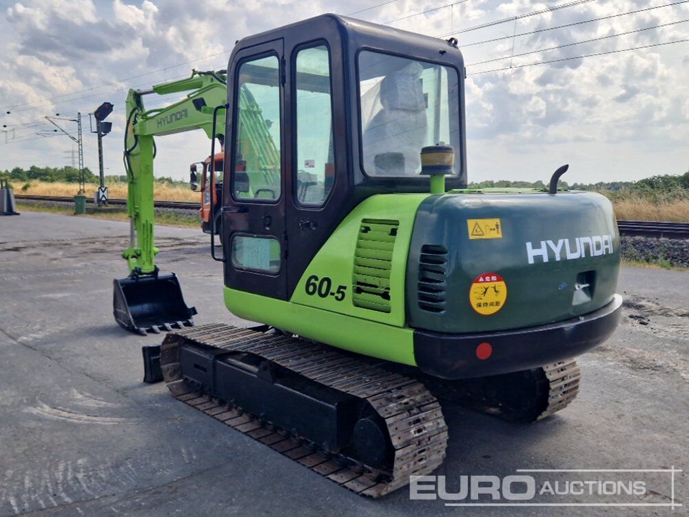 Hyundai ROBEX 60-5 - Мини-экскаватор: фото 3 Hyundai ROBEX 60-5 - Мини-экскаватор: фото 3
