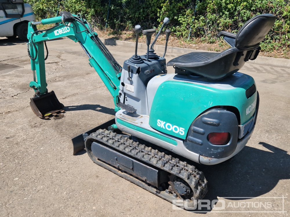 Kobelco SK005 - Мини-экскаватор: фото 3 Kobelco SK005 - Мини-экскаватор: фото 3