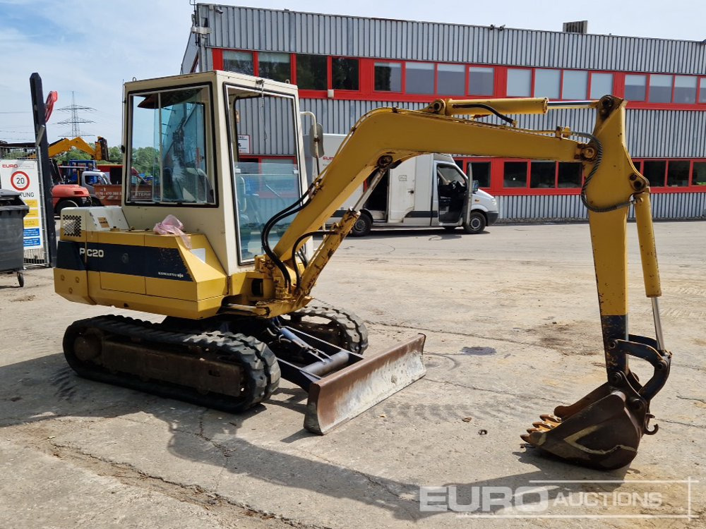 Мини-экскаватор Komatsu PC20-6: фото 7