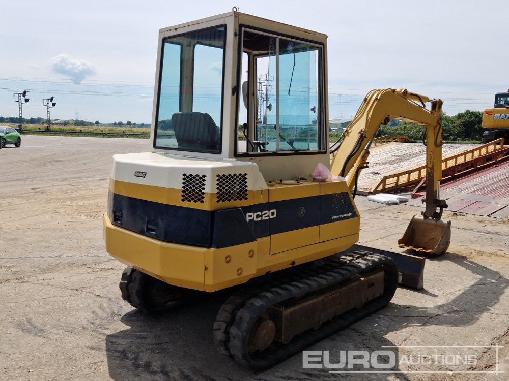 Komatsu PC20-6 - Мини-экскаватор: фото 5 Komatsu PC20-6 - Мини-экскаватор: фото 5