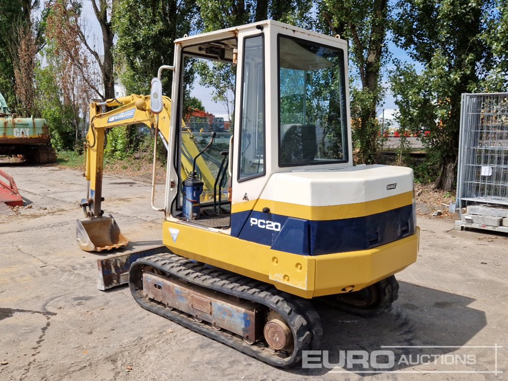 Komatsu PC20-6 - Мини-экскаватор: фото 3 Komatsu PC20-6 - Мини-экскаватор: фото 3