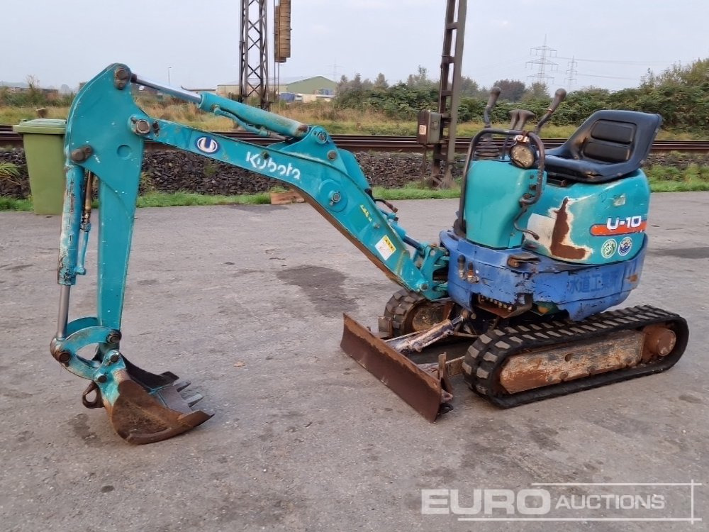 Kubota U-10 - Мини-экскаватор: фото 1 Kubota U-10 - Мини-экскаватор: фото 1