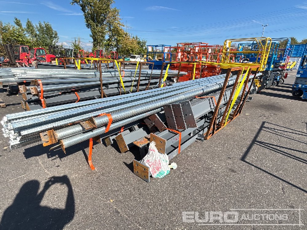 Unused 2025 100' X 50' X 16' Galvanized Steel Structure Building, 5' X 20' Bracket, 12 Pillars, 12 Rafters, 8 Roof Supports, 8 Side Brackets - Жилой контейнер: фото 1 Unused 2025 100' X 50' X 16' Galvanized Steel Structure Building, 5' X 20' Bracket, 12 Pillars, 12 Rafters, 8 Roof Supports, 8 Side Brackets - Жилой контейнер: фото 1