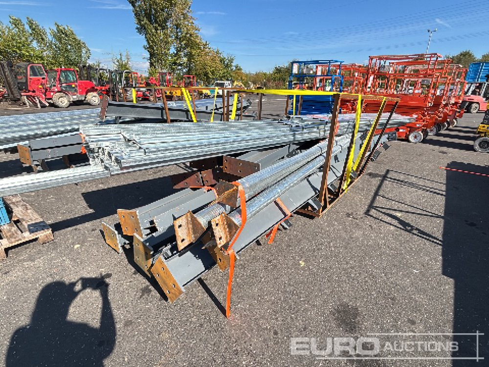 Unused 2025 100' X 50' X 16' Galvanized Steel Structure Building, 5' X 20' Bracket, 12 Pillars, 12 Rafters, 8 Roof Supports, 8 Side Brackets - Жилой контейнер: фото 1 Unused 2025 100' X 50' X 16' Galvanized Steel Structure Building, 5' X 20' Bracket, 12 Pillars, 12 Rafters, 8 Roof Supports, 8 Side Brackets - Жилой контейнер: фото 1