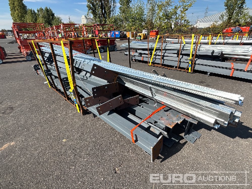 Unused 2025 100' X 50' X 16' Galvanized Steel Structure Building, 5' X 20' Bracket, 12 Pillars, 12 Rafters, 8 Roof Supports, 8 Side Brackets - Жилой контейнер: фото 2 Unused 2025 100' X 50' X 16' Galvanized Steel Structure Building, 5' X 20' Bracket, 12 Pillars, 12 Rafters, 8 Roof Supports, 8 Side Brackets - Жилой контейнер: фото 2