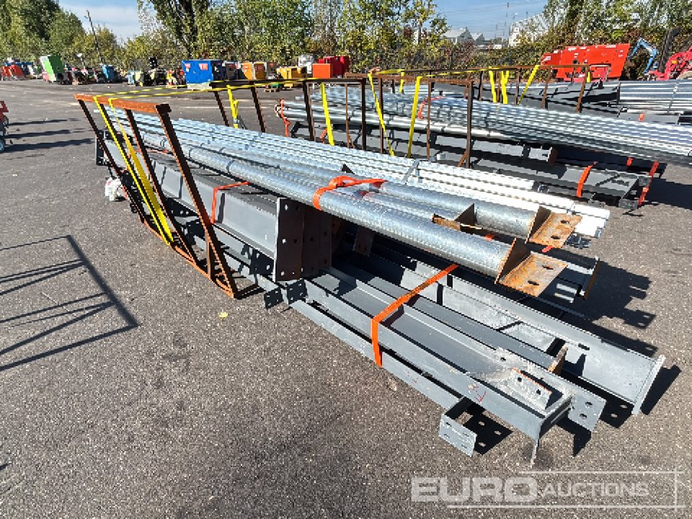 Unused 2025 100' X 50' X 16' Galvanized Steel Structure Building, 5' X 20' Bracket, 12 Pillars, 12 Rafters, 8 Roof Supports, 8 Side Brackets - Жилой контейнер: фото 2 Unused 2025 100' X 50' X 16' Galvanized Steel Structure Building, 5' X 20' Bracket, 12 Pillars, 12 Rafters, 8 Roof Supports, 8 Side Brackets - Жилой контейнер: фото 2