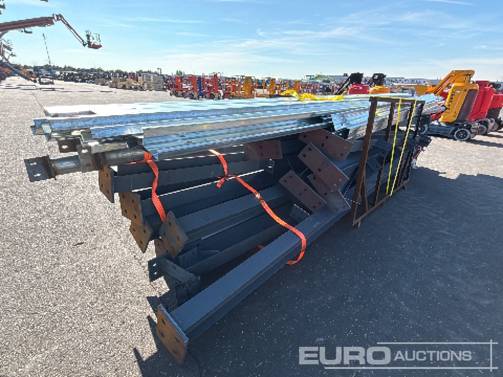 Unused 2025 100' X 50' X 16' Galvanized Steel Structure Building, 5' X 20' Bracket, 12 Pillars, 12 Rafters, 8 Roof Supports, 8 Side Brackets - Жилой контейнер: фото 3 Unused 2025 100' X 50' X 16' Galvanized Steel Structure Building, 5' X 20' Bracket, 12 Pillars, 12 Rafters, 8 Roof Supports, 8 Side Brackets - Жилой контейнер: фото 3