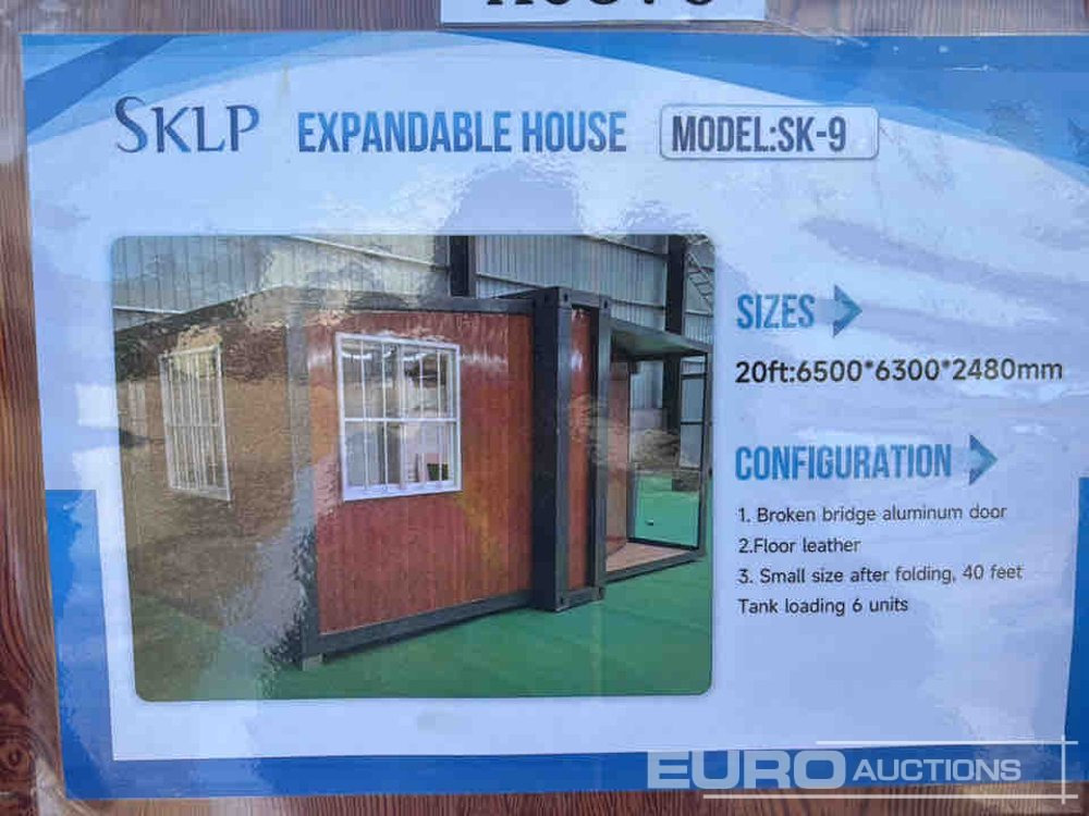 Unused 2025 SKLP SK-9 - Жилой контейнер: фото 1 Unused 2025 SKLP SK-9 - Жилой контейнер: фото 1