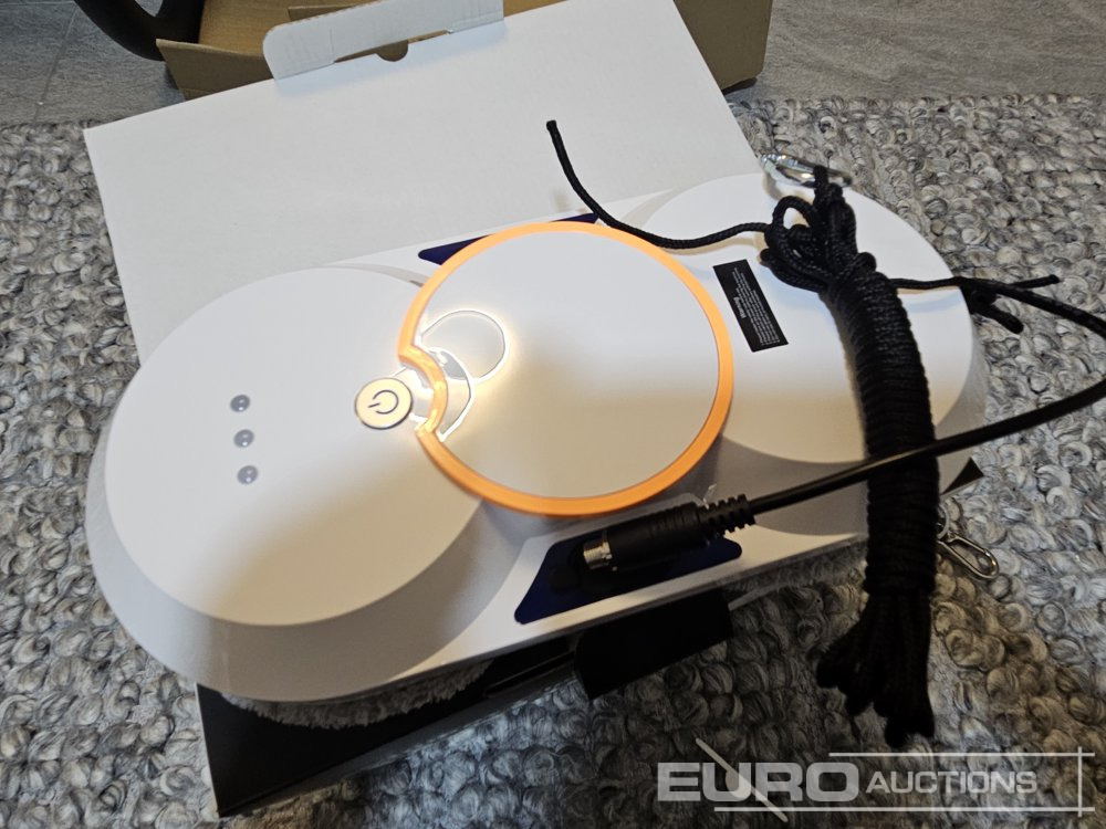 Unused 2026 Intelligent Electric Self Moving Window Cleaning Robot, Remote, Safety Rope, 60ml Water Tank, 3800 Pa Strong Suction, Dual Spray System, Dual Rotating Wheels (In Office) - Строительное оборудование: фото 1 Unused 2026 Intelligent Electric Self Moving Window Cleaning Robot, Remote, Safety Rope, 60ml Water Tank, 3800 Pa Strong Suction, Dual Spray System, Dual Rotating Wheels (In Office) - Строительное оборудование: фото 1