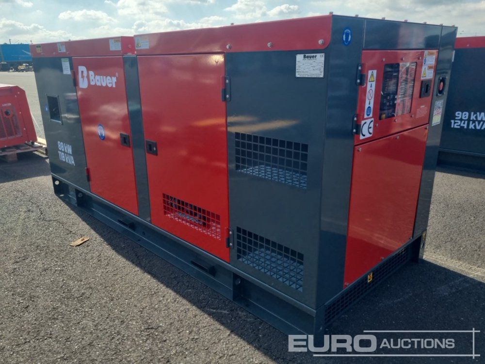 Электрогенератор Unused Bauer GFS-80KW: фото 6