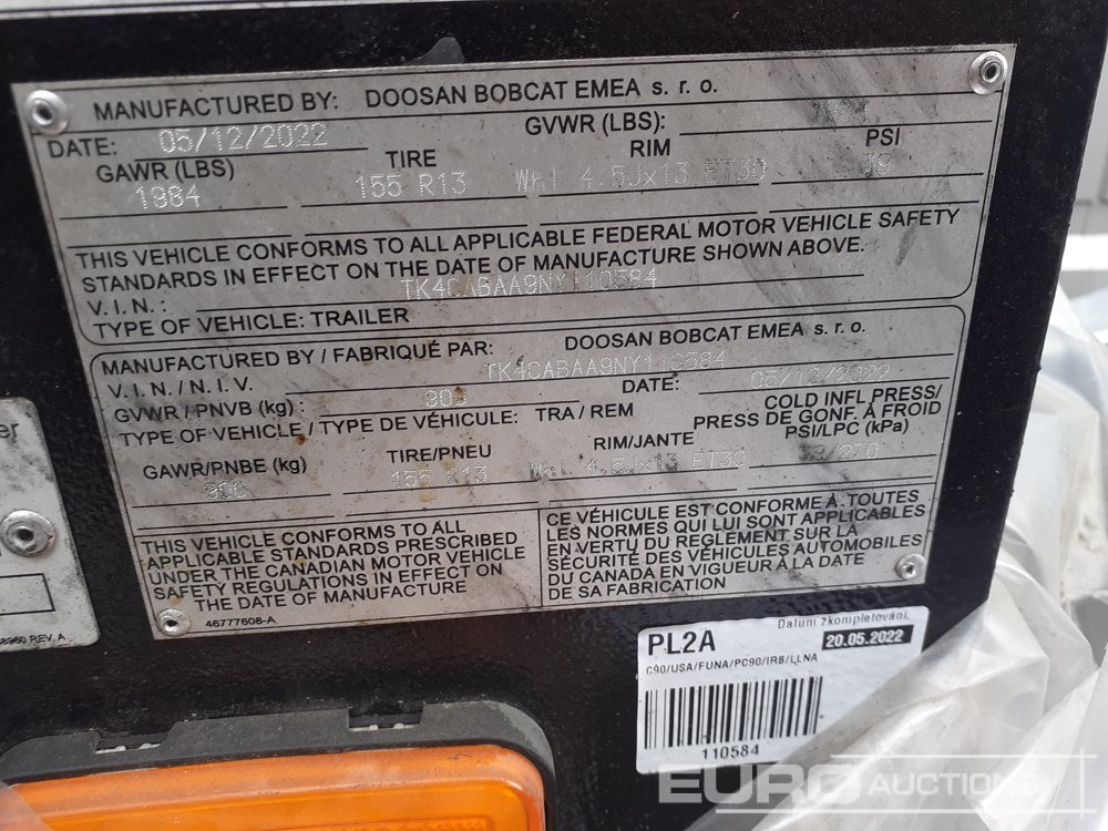 Unused Doosan C90 90CFM - Воздушный компрессор: фото 4 Unused Doosan C90 90CFM - Воздушный компрессор: фото 4