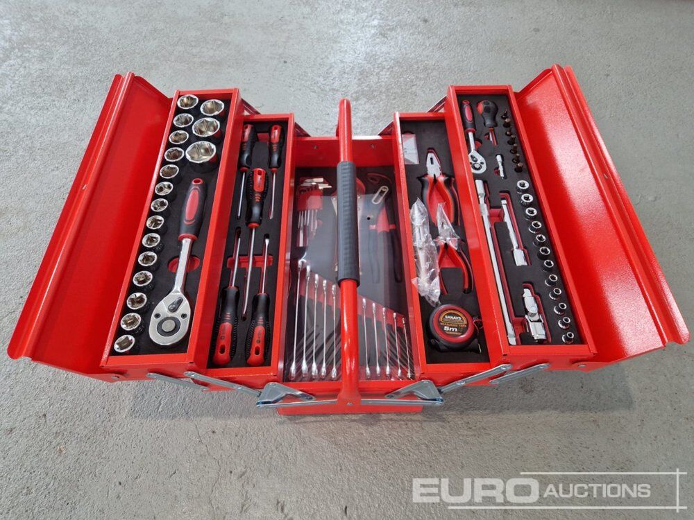 Unused North Tools Tool Box, 85Pcs. Tools - Оборудование для мастерских: фото 1 Unused North Tools Tool Box, 85Pcs. Tools - Оборудование для мастерских: фото 1
