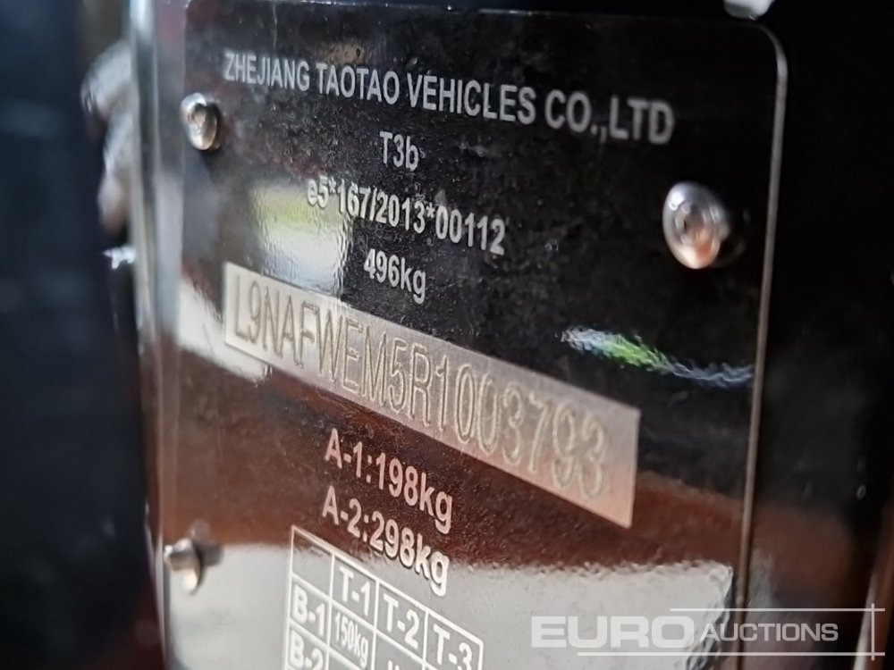 Квадроцикл Unused TAO Motors TGA300F: фото 26