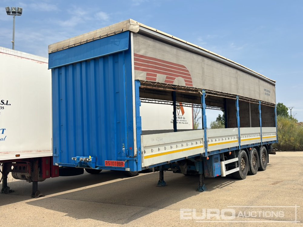 2004 Leciñena AR-13600 - Тентованный полуприцеп: фото 1 2004 Leciñena AR-13600 - Тентованный полуприцеп: фото 1